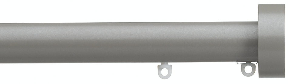 Silent Gliss Metropole 30mm 7610 Slate Grey Design Endcap Finial