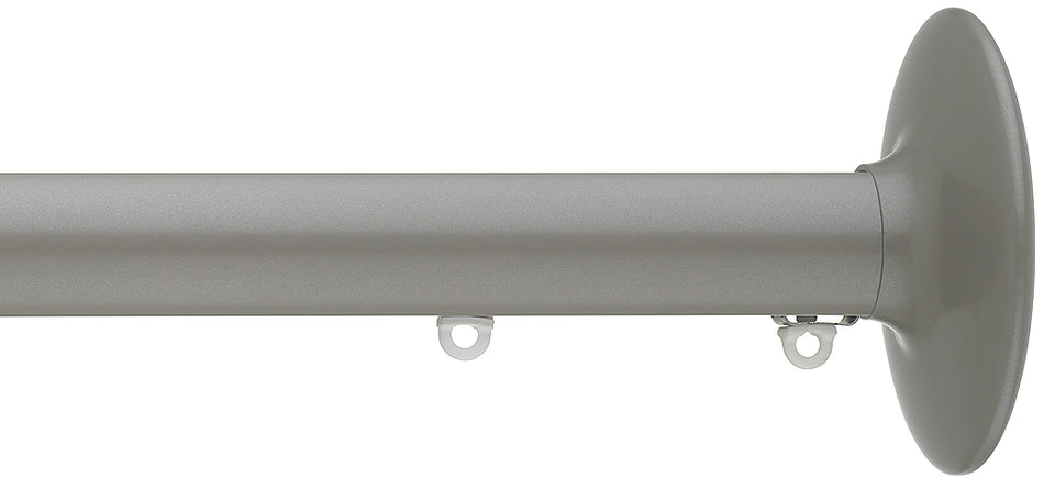 Silent Gliss Metropole 30mm 7610 Slate Grey Ellipse Finial