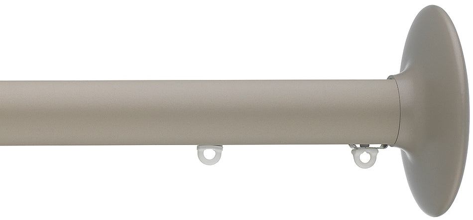 Silent Gliss Metropole 30mm 7610 Ochre Ellipse Finial