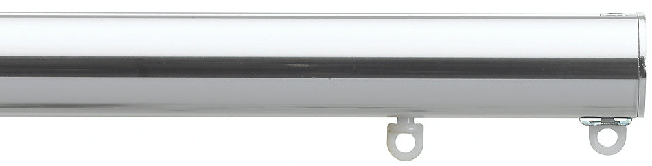 Silent Gliss Metropole 30mm 7610 Chrome Flush Endcap Finial