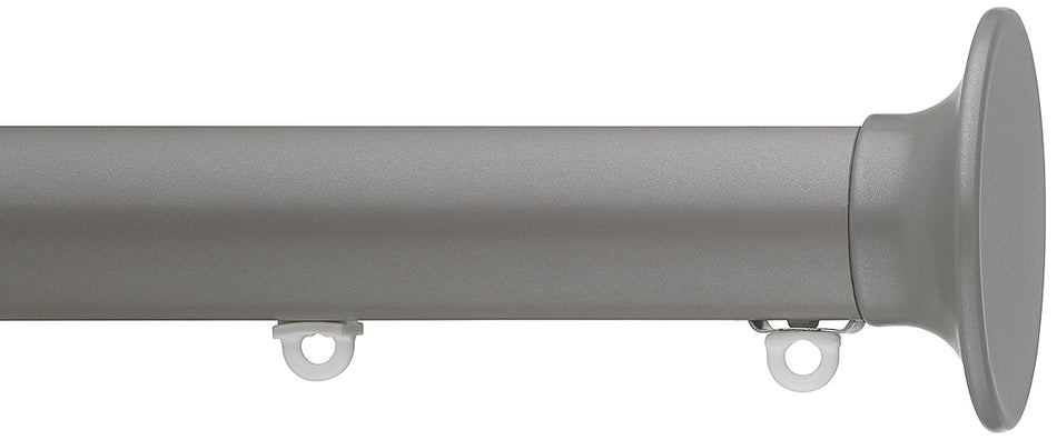 Silent Gliss Metropole 30mm 7610 Slate Grey Taper Finial