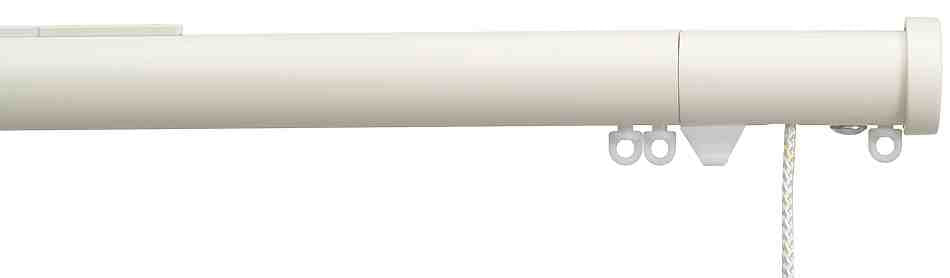 Silent Gliss Corded Metropole 30mm 7630 Ecru Stud Endcap Finial