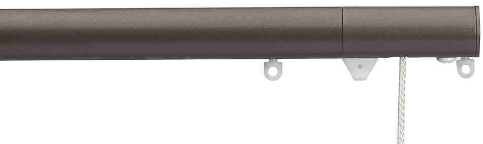 Silent Gliss Corded Metropole 30mm 7630 Bronze Flush Endcap Finial
