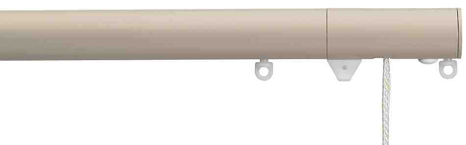 Silent Gliss Corded Metropole 30mm 7630 Taupe Flush Endcap Finial