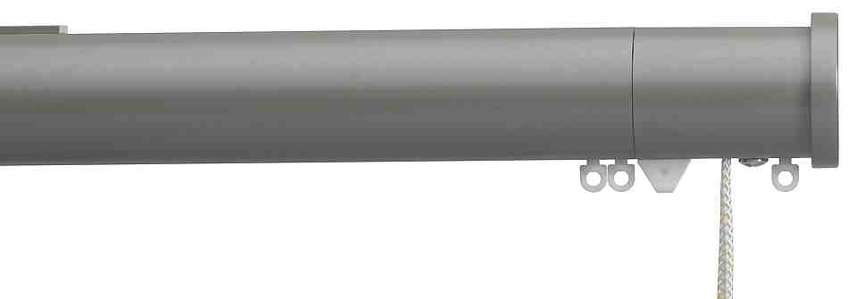 Silent Gliss Corded Metropole 30mm 7630 Slate Grey Stud Endcap Finial