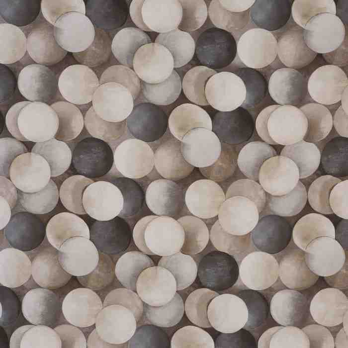 Prestigious Textiles Perspective Pendulum Pewter Fabric
