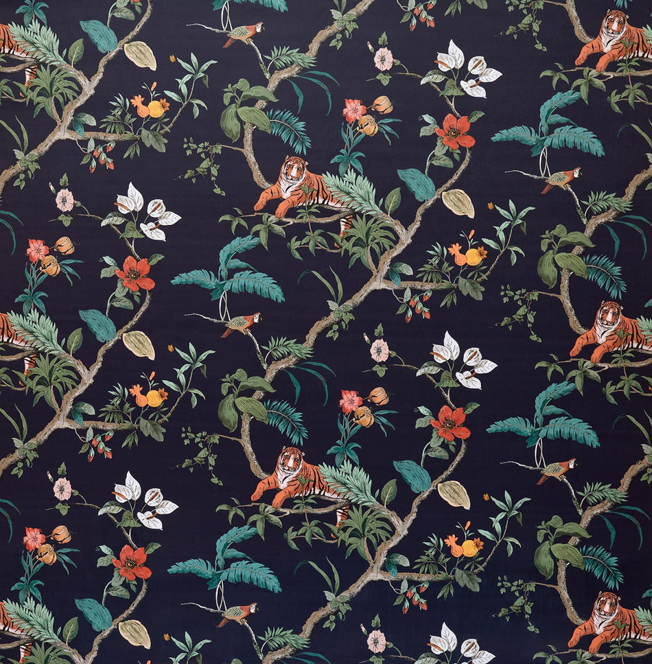 Ashley Wilde Tahiti Bengal Slate Fabric