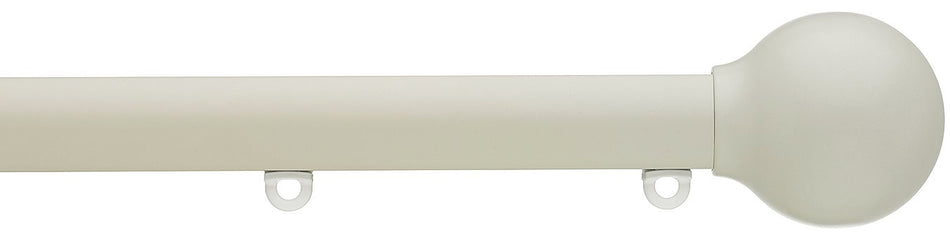 Silent Gliss Metropole 23mm 7600 Ecru Ball End Finial