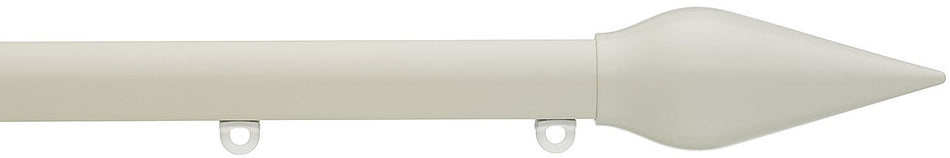 Silent Gliss Metropole 23mm 7600 Ecru Spear Finial