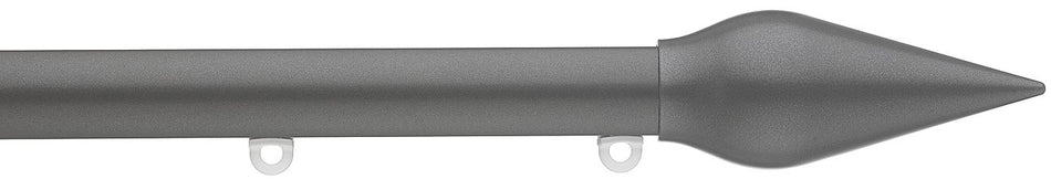 Silent Gliss Metropole 23mm 7600 Gun Metal Spear Finial