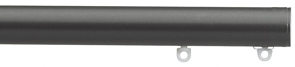 Silent Gliss Metropole 23mm 7600 Charcoal Flush Endcap Finial