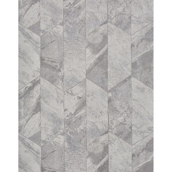 Prestigious Textiles Perspective Chisel Pewter Wallpaper