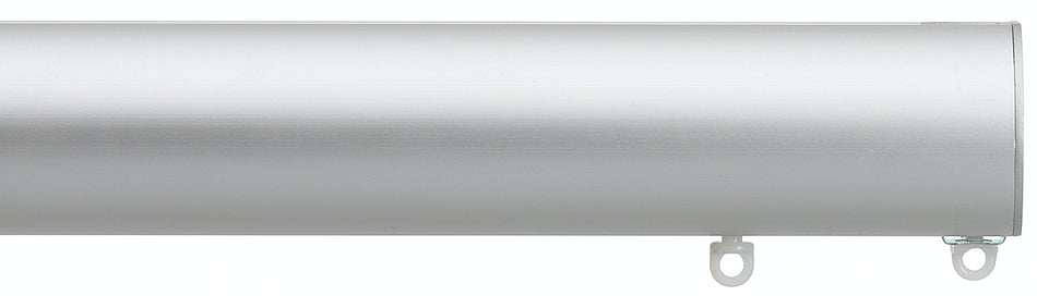 Silent Gliss Metropole 50mm 7620 Silver Flush Endcap Finial