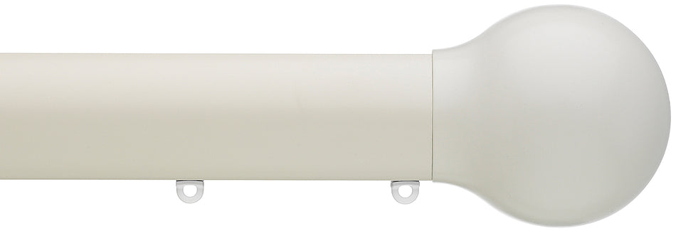 Silent Gliss Metropole 50mm 7620 Ecru Ball End Finial