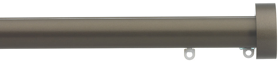 Silent Gliss Metropole 50mm 7620 Antique Bronze Design Endcap Finial