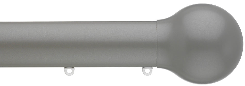 Silent Gliss Metropole 50mm 7620 Slate Grey Ball End Finial