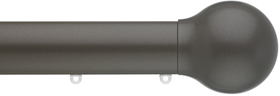 Silent Gliss Metropole 50mm 7620 Bronze Ball End Finial