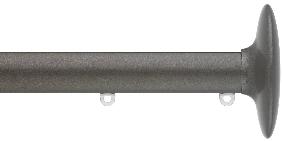 Silent Gliss Metropole 50mm 7620 Bronze Ellipse Finial