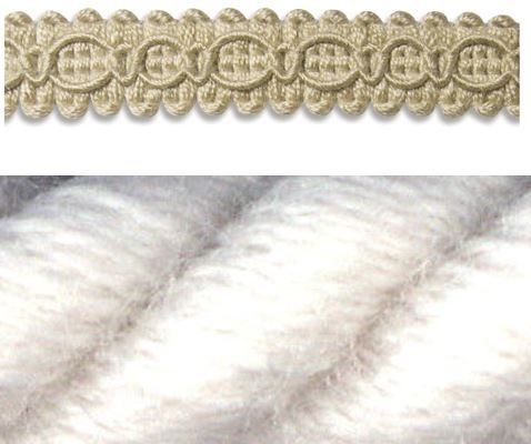Troynorth Cosmos Nebula Braid Trim, White Dwarf