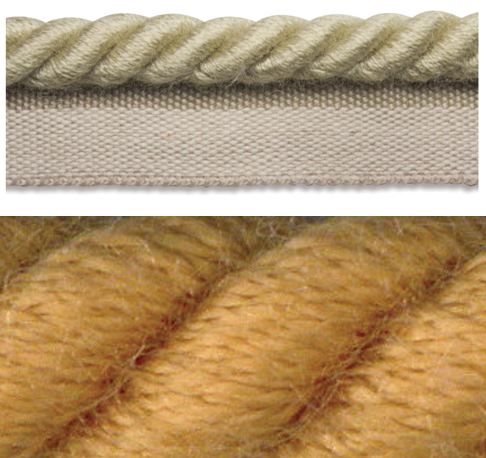 Troynorth Cosmos Oberon Flanged Cord Trim, Meteorite
