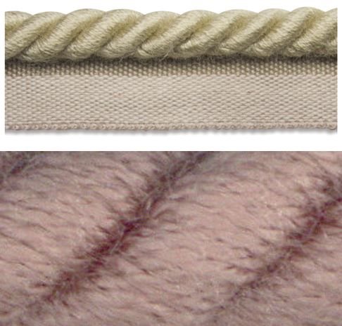 Troynorth Cosmos Oberon Flanged Cord Trim, Shuttle