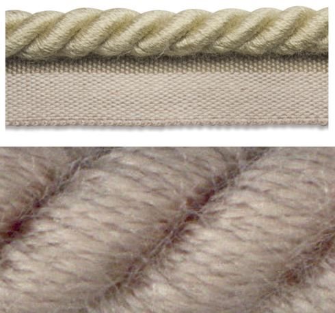 Troynorth Cosmos Oberon Flanged Cord Trim, Satellite