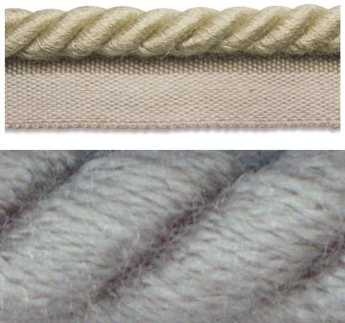 Troynorth Cosmos Oberon Flanged Cord Trim, Gravity