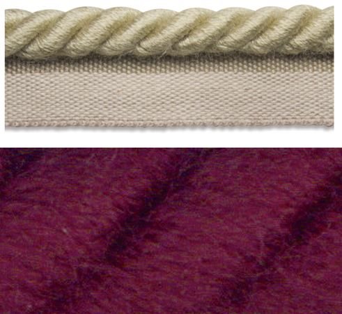 Troynorth Cosmos Oberon Flanged Cord Trim, Voyage