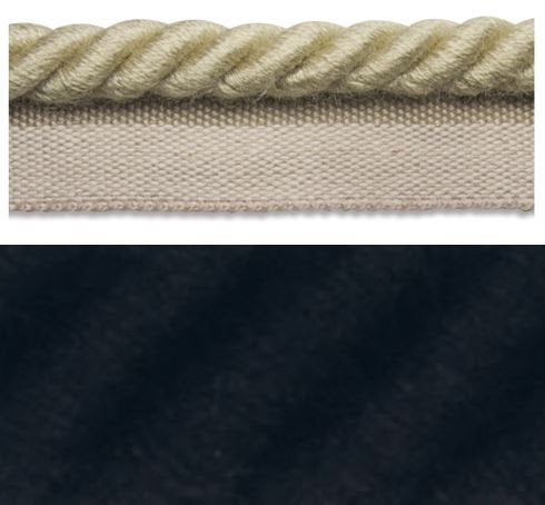 Troynorth Cosmos Oberon Flanged Cord Trim, Rift