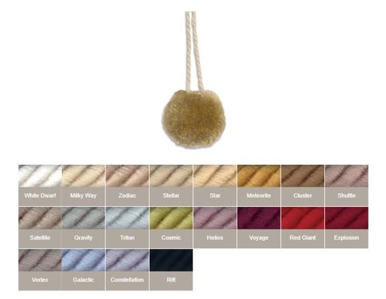 Troynorth Cosmos Astro Pom Pom Key Tassel