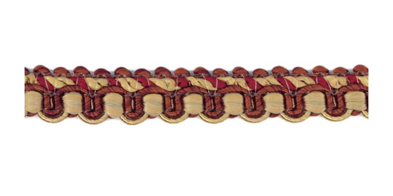 Troynorth Culbin Gimp Braid, Azalea