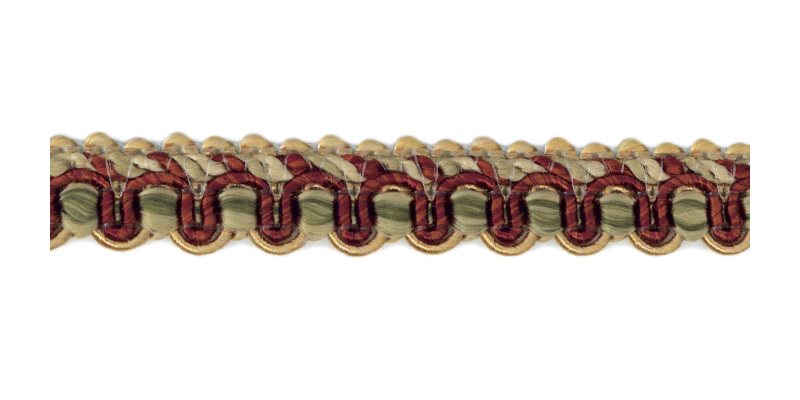 Troynorth Culbin Gimp Braid, Carnation