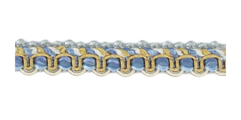 Troynorth Culbin Gimp Braid, Cornflower
