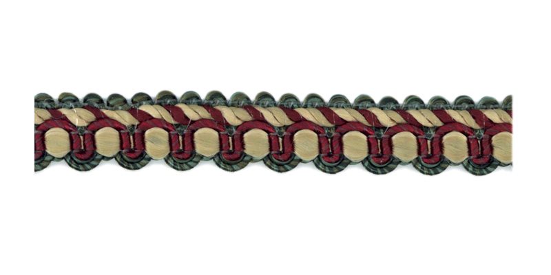 Troynorth Culbin Gimp Braid, Hibiscus