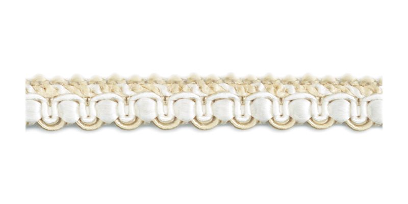 Troynorth Culbin Gimp Braid, Snowdrop