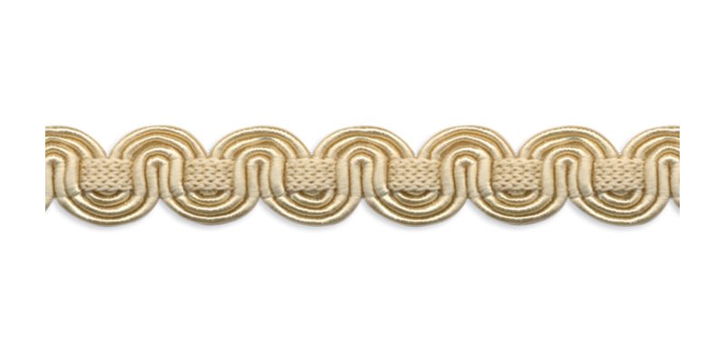Troynorth Minsk Scroll Gimp Braid, Mist