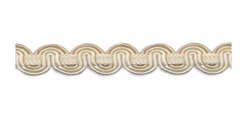 Troynorth Minsk Scroll Gimp Braid, Ripple