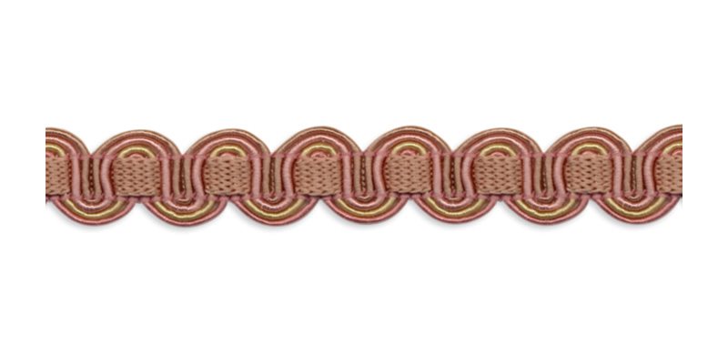Troynorth Minsk Scroll Gimp Braid, Sherbet