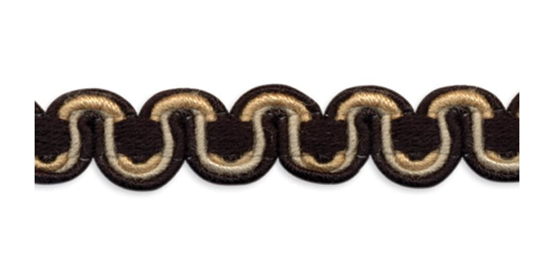 Troynorth Villa Scroll Gimp Braid, Bonfire