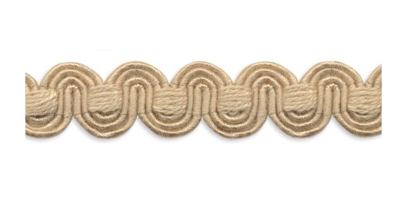 Troynorth Villa Scroll Gimp Braid, Rock