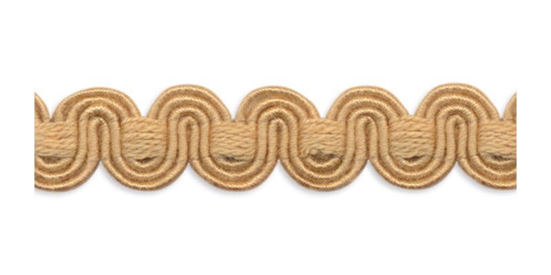 Troynorth Villa Scroll Gimp Braid, Sand