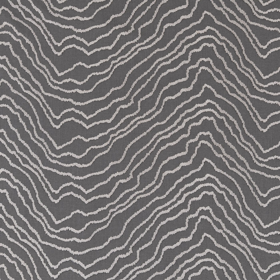 Beaumont Textiles Nordic Kontour Charcoal Fabric