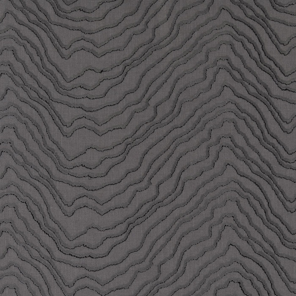 Beaumont Textiles Nordic Kontour Graphite Fabric