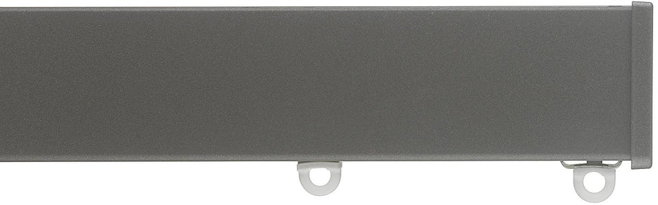 Silent Gliss Metroflat 36mm 7605 Curtain Track Gun Metal Stud Endcap