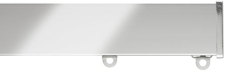 Silent Gliss Metroflat 36mm 7605 Curtain Track Chrome Stud Endcap