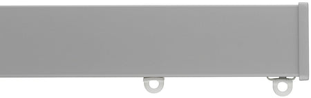 Silent Gliss Metroflat 36mm 7605 Curtain Track Anodic Grey Stud Endcap