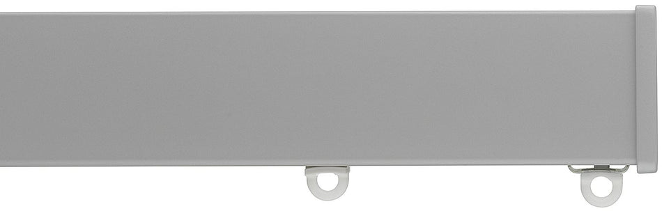 Silent Gliss Metroflat 36mm 7605 Curtain Track Anodic Grey Stud Endcap