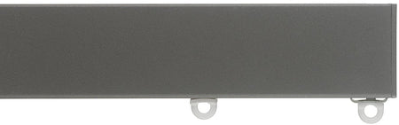 Silent Gliss Metroflat 36mm 7605 Curtain Track Gun Metal Flush Endcap