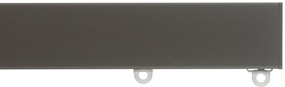 Silent Gliss Metroflat 36mm 7605 Curtain Track Bronze Flush Endcap