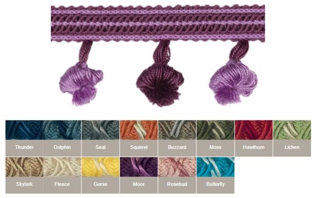 Troynorth Northumbria Allendale Tassel Fringe